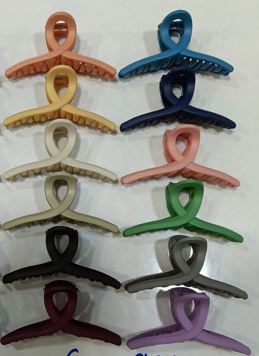 Plastic Hair Claw Clips Strong Clips (1 Pc / Mix Design & Color), Hair accessories Plastic Hair Claw Clips Strong Clips (1 Pc / Mix Design & Color), Hair accessories